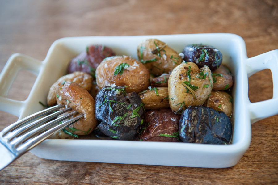 Rustic Canyon Pee Wee Potatoes Photo Credit Emily Hart Rothmini Gather 