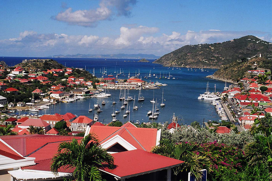 We loved our time in the town of Gustavia on St Barts - SV Guiding Light